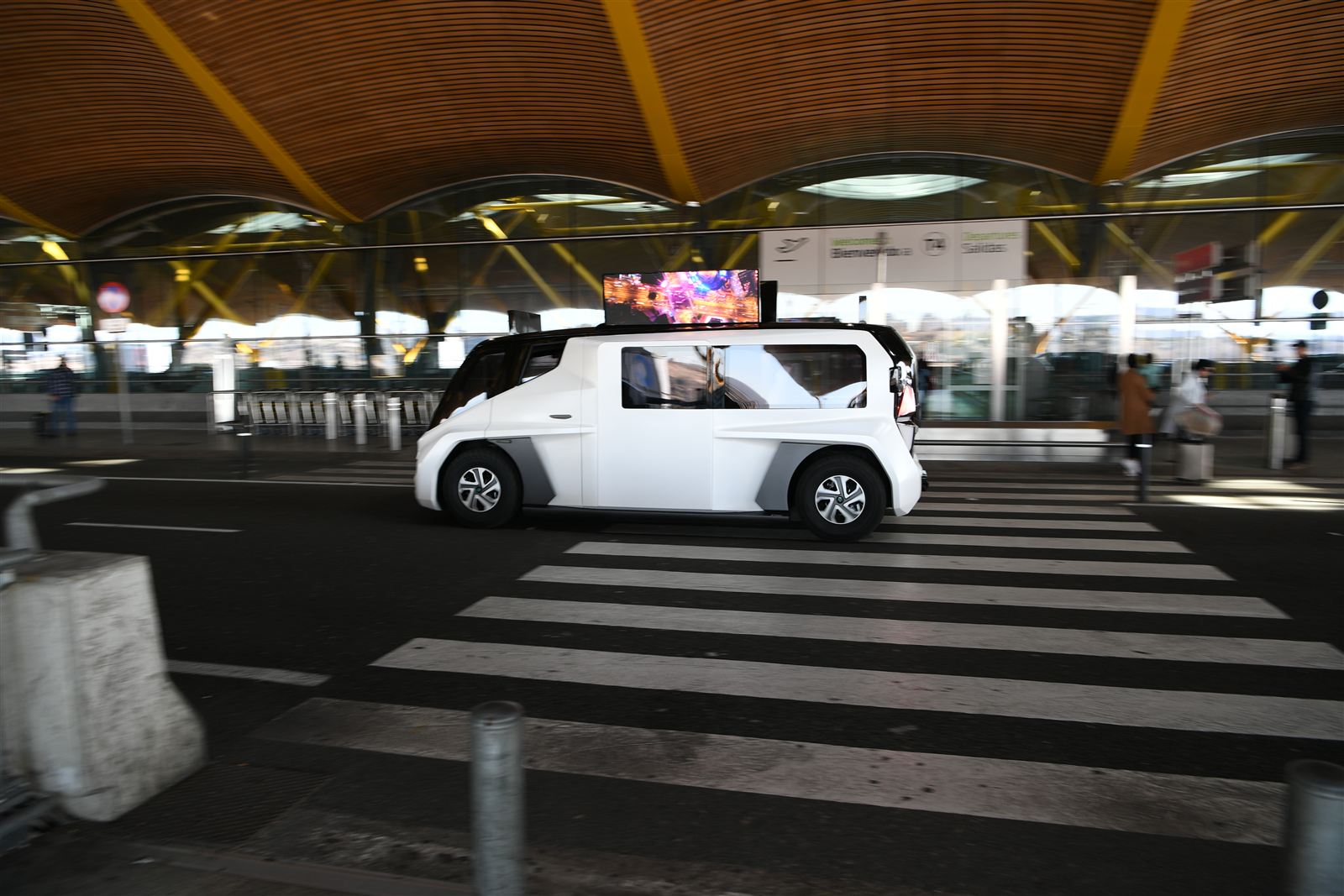 ETIOCA prototype at Madrid-Barajas airport
